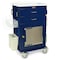Harloff Malignant Hyperthermia Cart with 1.0 Cubic Ft Medical Grade Refrigerator, 2 Drawers, Breakaway Lock MH5216B - alternate 1